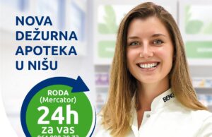 Apoteka BENU Roda Niš radiće 24 časa tokom novogodišnjih i božićnih praznika BENU Apoteka Roda Niš