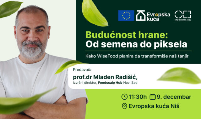 Budućnost hrane od semena do piksela