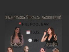 Humanitarna žurka za pomoć Marini Gajić Humanitarna žurka za pomoć Marini Gajić