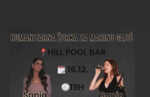 Humanitarna žurka za pomoć Marini Gajić Humanitarna žurka za pomoć Marini Gajić