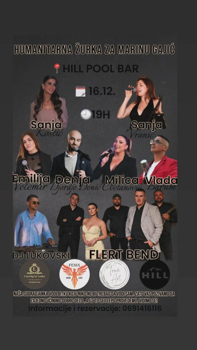 Humanitarna žurka za pomoć Marini Gajić