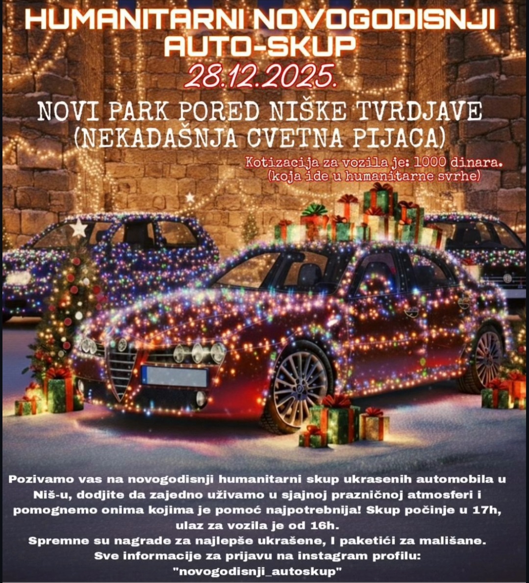 Humanitarni novogodišnji auto-skup Humanitarni novogodišnji auto-skup