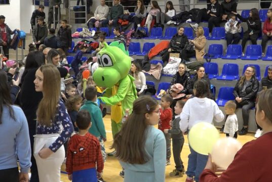 Belopalanački omladinci: Male igre – veliko srce. Humanitarni sportski događaj održan u Beloj Palanci Male igre - veliko srce