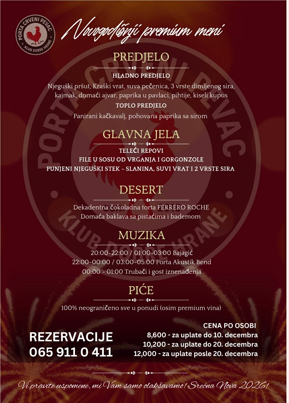 Meni Porta Crveni Pevac