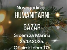 Novogodišnji humanitarni bazar. Prikuplja se pomoć za Marinu