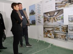 Brnabić obišla radove na izgradnji NTP 2: „Otvaranje nove zgrade polovinom 2026. godine”