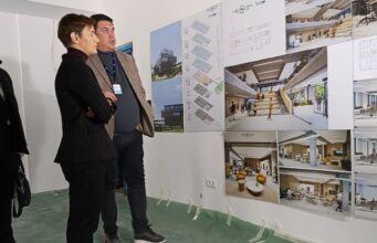 Brnabić obišla radove na izgradnji NTP 2: „Otvaranje nove zgrade polovinom 2026. godine” Ana Brnaić i prof. Milan Ranđelović