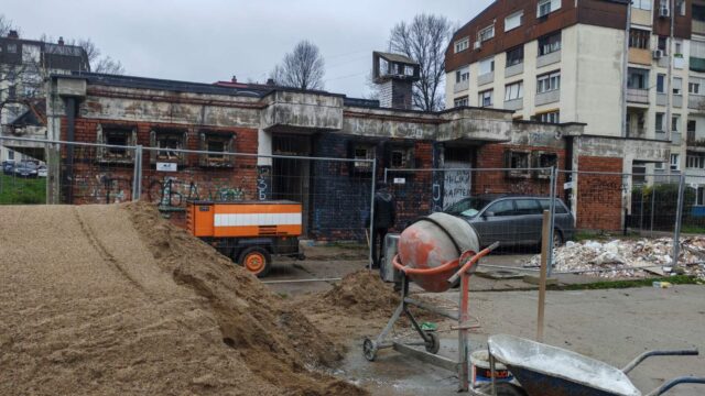 Obnova nekadašnje samoposluge na Delijskom visu