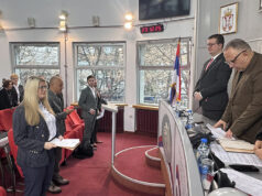Nova odbornica u Skupštini iz redova Ruske stranke Polaganje zakletve Emilija Živić