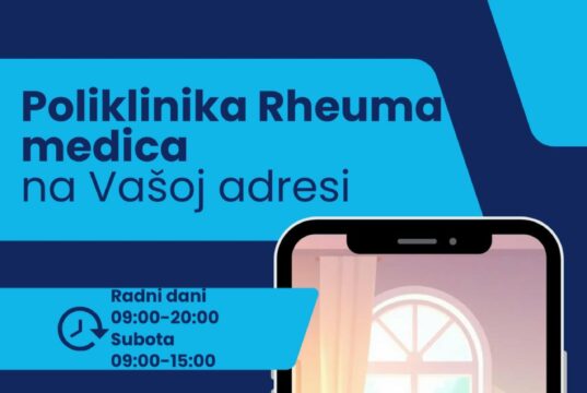 Novo u Poliklinici Rheuma medica – kućne posete na teritoriji Niša Poliklinici Rheuma medica - kućne posete na teritoriji Niša