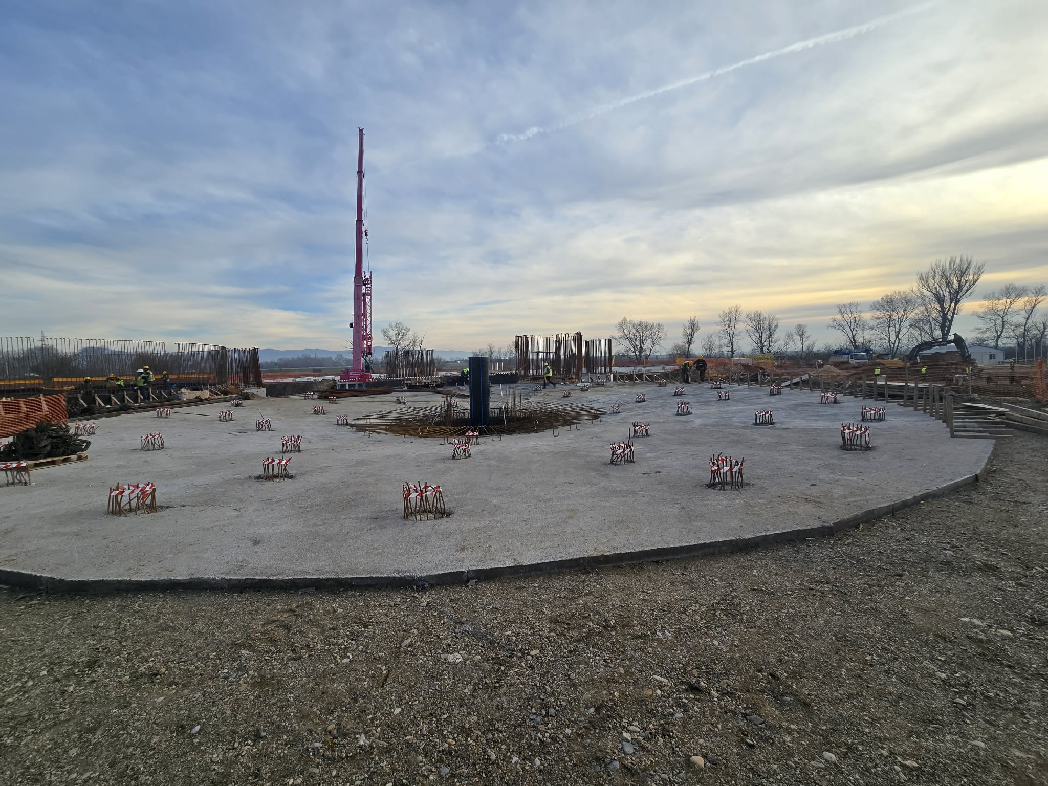 Radovi na postrojenju za prečišćavanje otpadnih voda