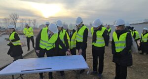 Ambasador EU u Nišu obišao radove na postrojenju za prečišćavanje otpadnih voda. Ministarka Pavkov: Projekat gotov u 2027. Radovi na postrojenju za prečišćavanje otpadnih voda