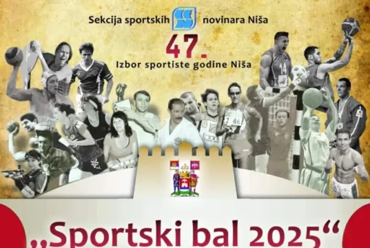 Objavljeni kandidati za sportistu, mladog sportistu i sportski kolektiv godine Niša Sportista godine Niša
