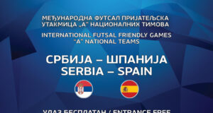 Futsal A reprezentacija Srbije u Nišu igra sa Španijom Srbija vs Španija
