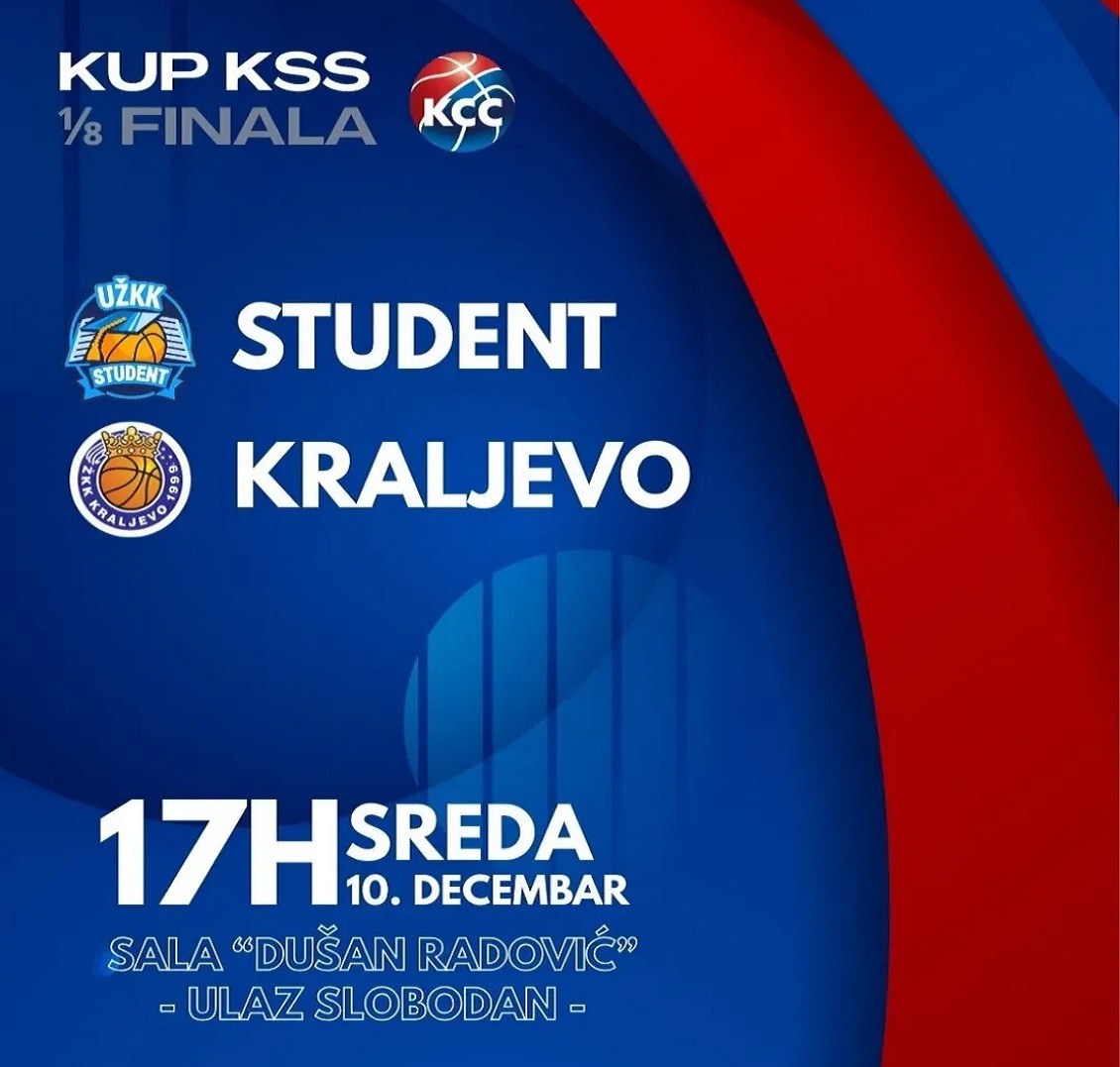 UŽKK Student vs Kraljevo UŽKK Student vs Kraljevo
