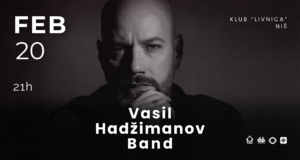 Odložen koncert Vasil Hadžimanov Band-a u Nišu