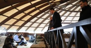 Medijana: Završena konzervacija termi Konstantinove vile, u toku radovi na mozaiku u jugoistočnom delu peristila Završena konzervacija termi Konstantinove vile