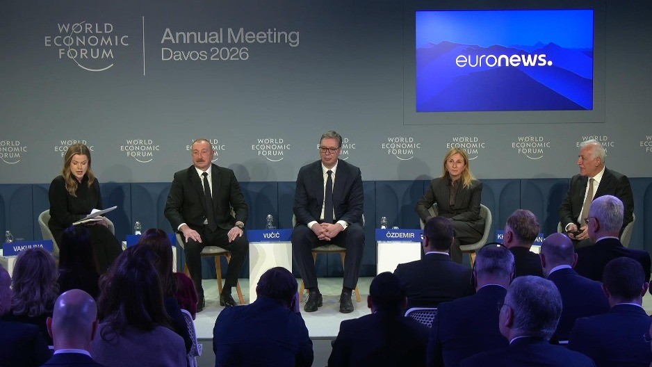 Aleksandar Vučić u Davosu