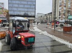 JKP „Mediana“ Niš – Čišćenje snega i posipanje soli Čišćenje snega JKP Mediana