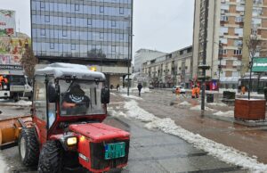 JKP „Mediana“ Niš – Čišćenje snega i posipanje soli Čišćenje snega JKP Mediana