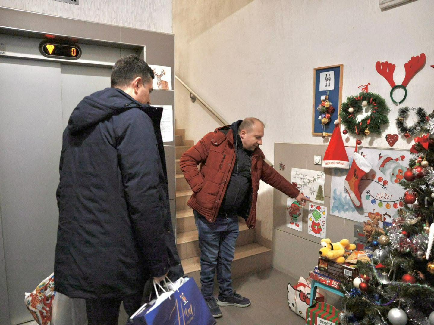 Dolazak kod porodice Stevanović