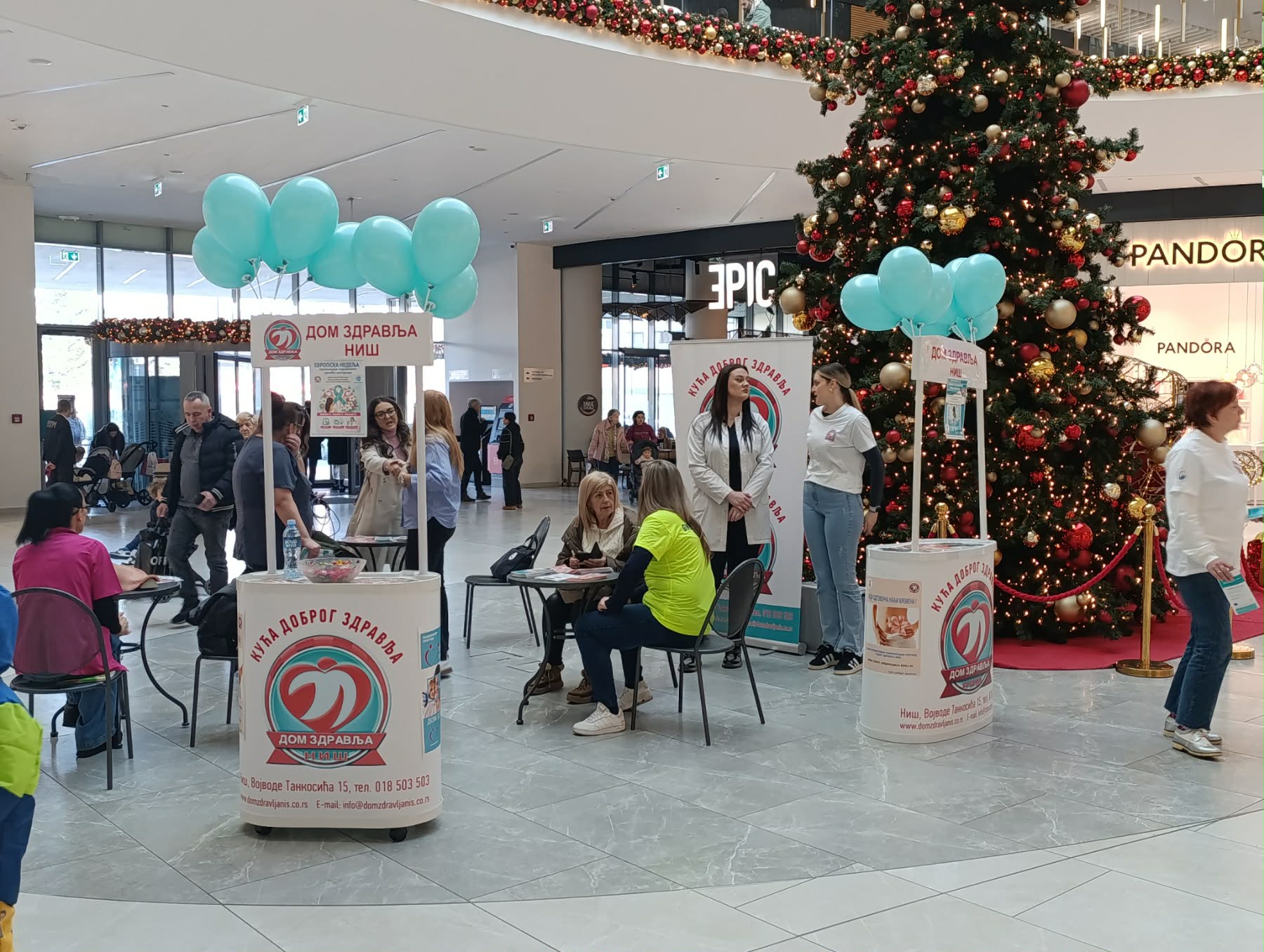 Evropska nedelja prevencije raka grlića materice obeležen u Nišu