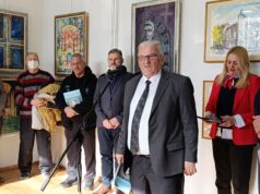 Kreativnost ne zna za godine. U Galeriji NKC-a otvorena izložba „Treće doba dela stvara” Izložba Treće doba dela stvara