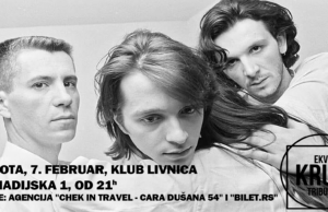 Koncert grupe KRUG EKV TRIBUTE u Nišu, 7. februara u klubu LIVNICA! KRUG EKV TRIBUTE