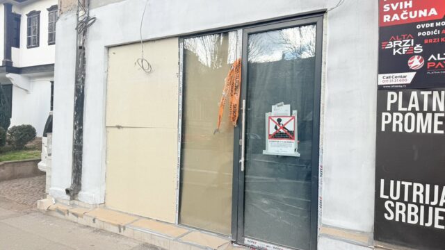 Lokal u ulici Nikole Pašića