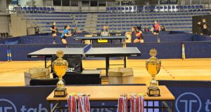 Veliko finale Trofeja Evrope u stonom tenisu u Čairu. Dva kluba predstavljaju Niš