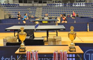Veliko finale Trofeja Evrope u stonom tenisu u Čairu. Dva kluba predstavljaju Niš