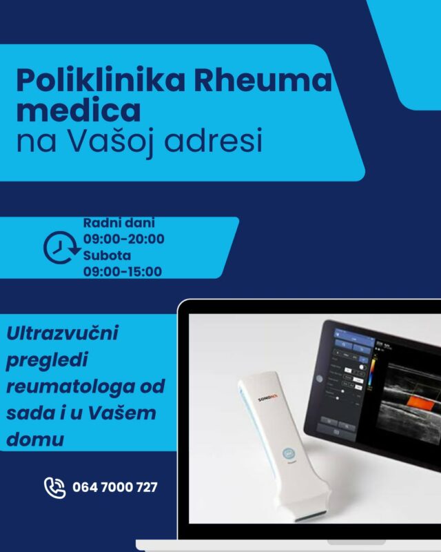 Poliklinika Rheuma medica na Vašoj adresi