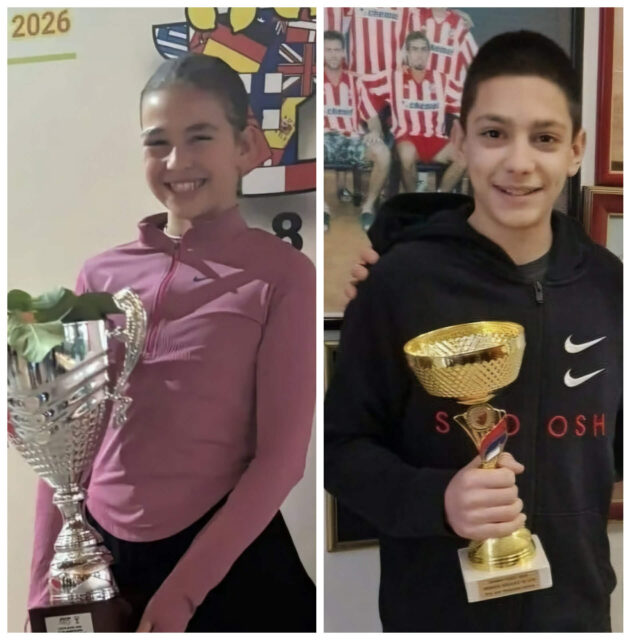 Višnja Mitić i Lazar Đokić