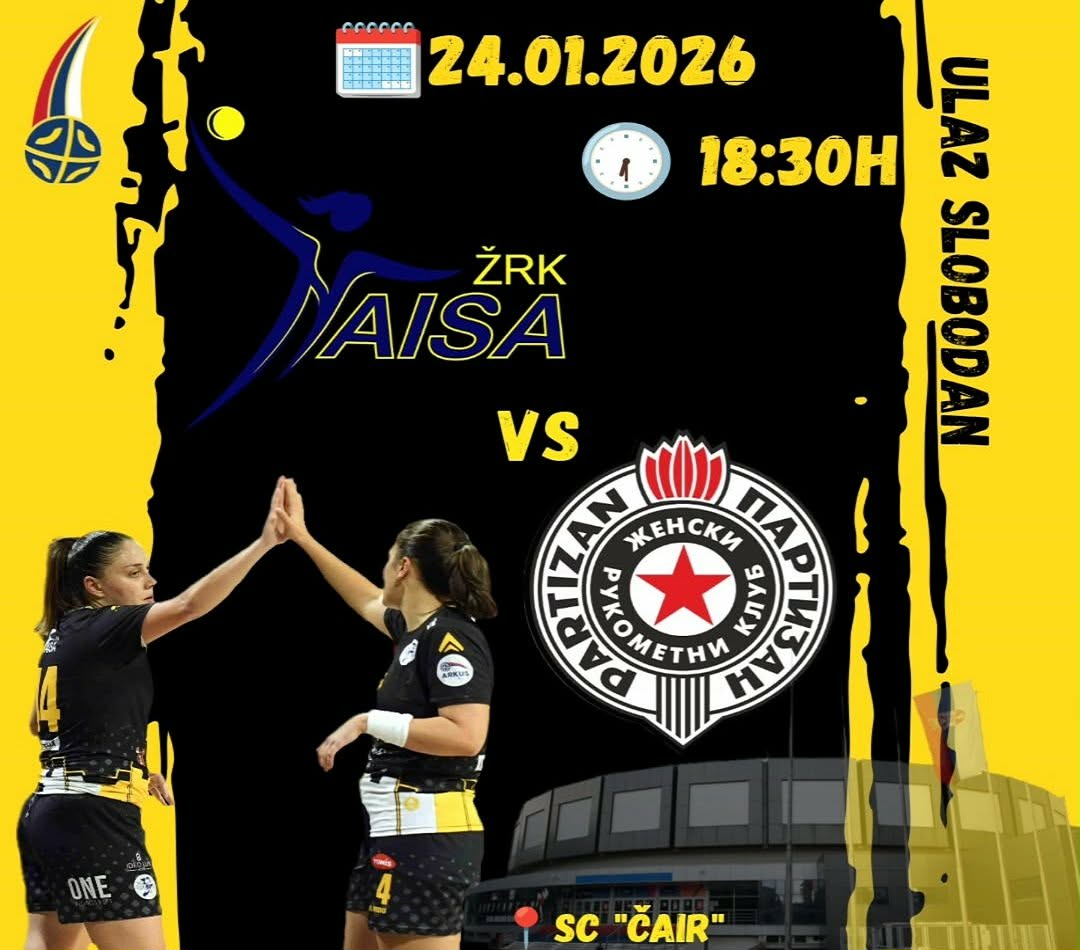 ŽRK Naisa vs ŽRK Partizan ŽRK Naisa vs ŽRK Partizan