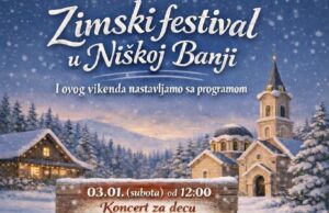 Zimski festival u Niškoj Banji se nastavlja Zimski festival u Niškoj Banji