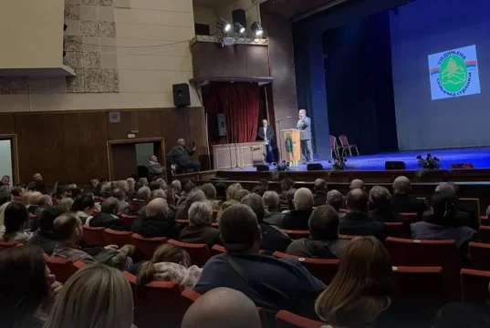 Održana konvencija Ujedinjene seljačke stranke, povodom 26 godina od osnivanja ove političke organizacije u Srbiji Milija Miletić
