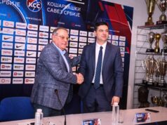 Potpisan ugovor o organizaciji Kupa Radivoja Koraća Nebojša Čović i Dragoslav Pavlović