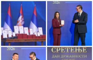 Sretenje: Ordenje za Dom učenika Niš, SC „Čair” i Bojana Dikića Ordenje za Dom učenika Niš, SC „Čair” i Bojana Dikića