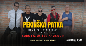 Pekinška Patka 21. februara nastupa u Nišu Pekinška Patka 21. februara nastupa u Nišu