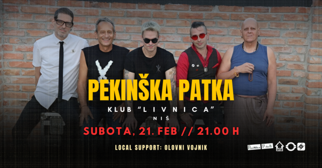 Pekinška Patka 21. februara nastupa u Nišu