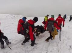 Muškarac se povredio pri usponu na Trem, bezbedno evakuisan po snežnom vremenu Planinarska akcija 30. Zimski uspon na Trem