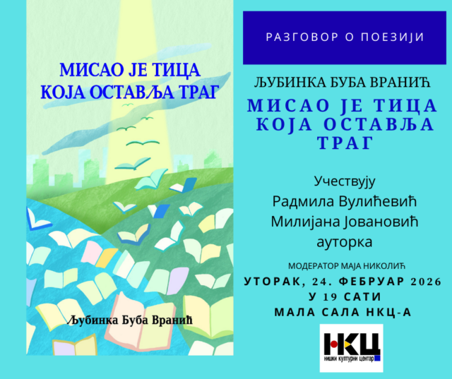 Predstavljanje knjige Misao je tica koja ostavlja trag