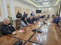 Prijem u Gradskoj kući za rukometne delegacije Srbije i Republike Srpske Prijem u Gradskoj kući za rukometne delegacije Srbije i Republike Srpske