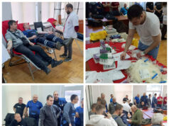Radnici JKP „Naissus” još jednom pokazali humanost – 89 zaposlenih dalo krv Radnici JKP Naissus još jednom pokazali humanost