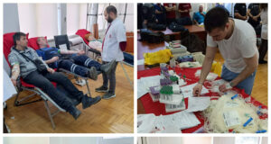 Radnici JKP „Naissus” još jednom pokazali humanost – 89 zaposlenih dalo krv Radnici JKP Naissus još jednom pokazali humanost