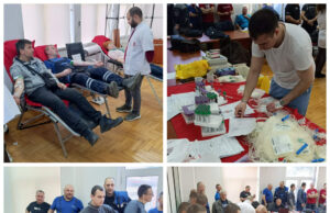 Radnici JKP „Naissus” još jednom pokazali humanost – 89 zaposlenih dalo krv Radnici JKP Naissus još jednom pokazali humanost