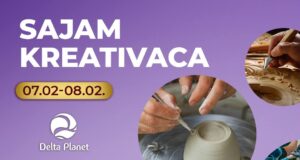Sajam kreativaca ovog vikenda u „Delta Planetu“ Sajam kreativaca