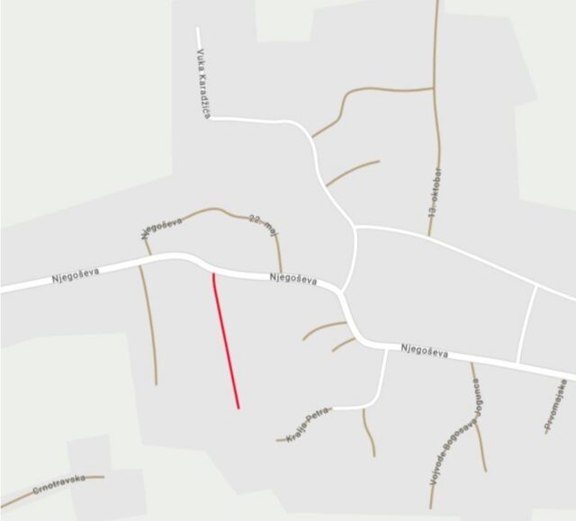 JKP Naissus radovi ul. Nikole Tesle bb u Belotincu