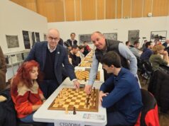 Rekordan broj učesnika na „Trofeju Niša”: skoro 500 šahista nadmetalo se u Oficirskom domu Andrija Jorgić i Milan Milanov