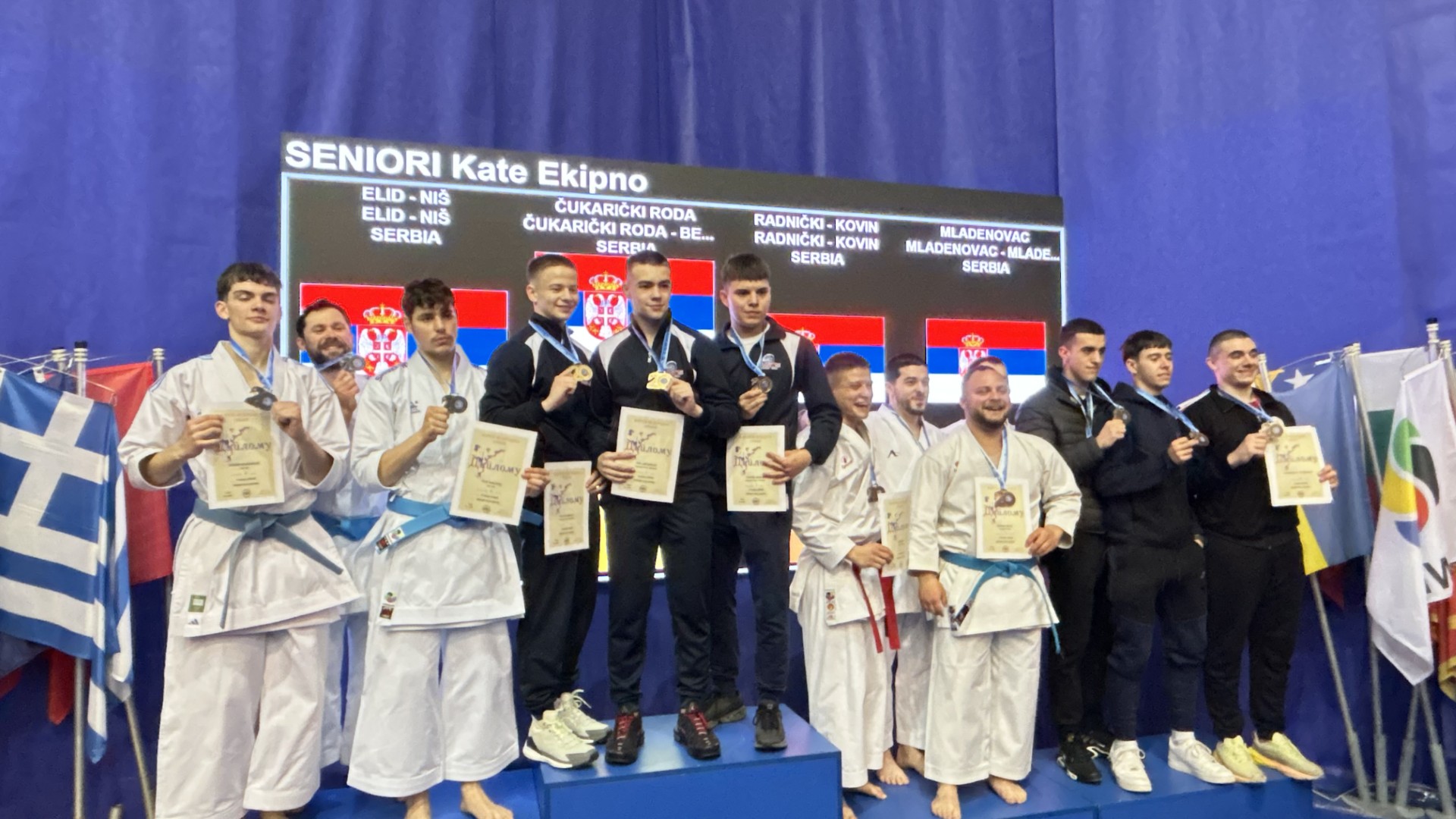 Bogdan Mladenović, Andrija Stanković i Filip Pavlović